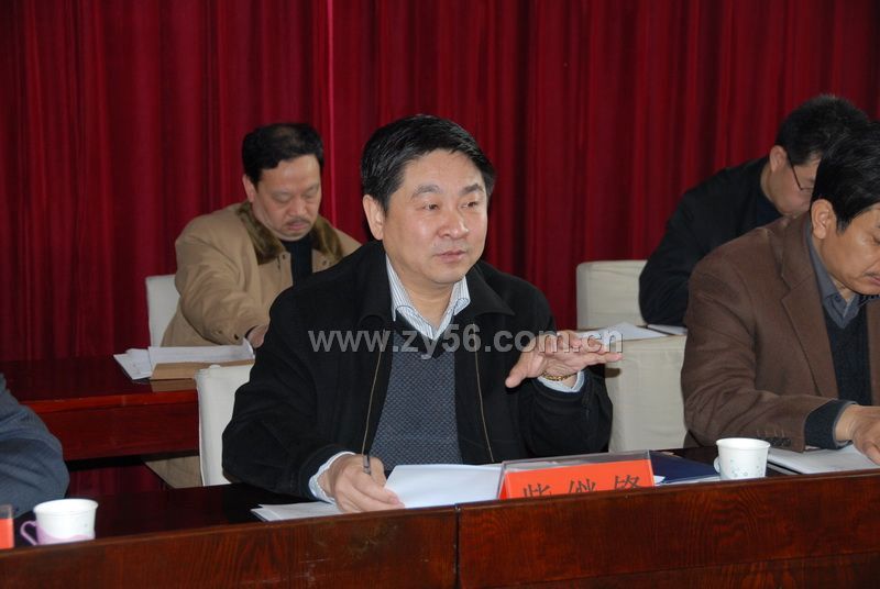 党委书记柴继锋同志做重要讲话--点击看大图