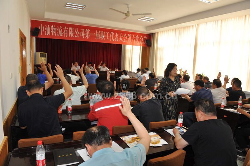 大会通过《关于中油物流有限公司企业年金方案的决议》--点击看大图