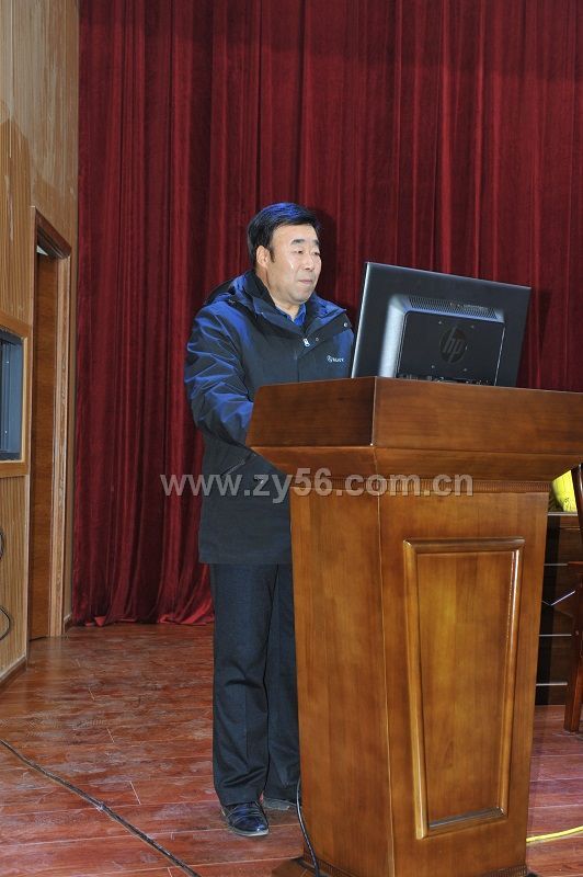 沙特分公司副经理张小强同志介绍2019年度公司优胜单位——沙特分公司先进经验--点击看大图